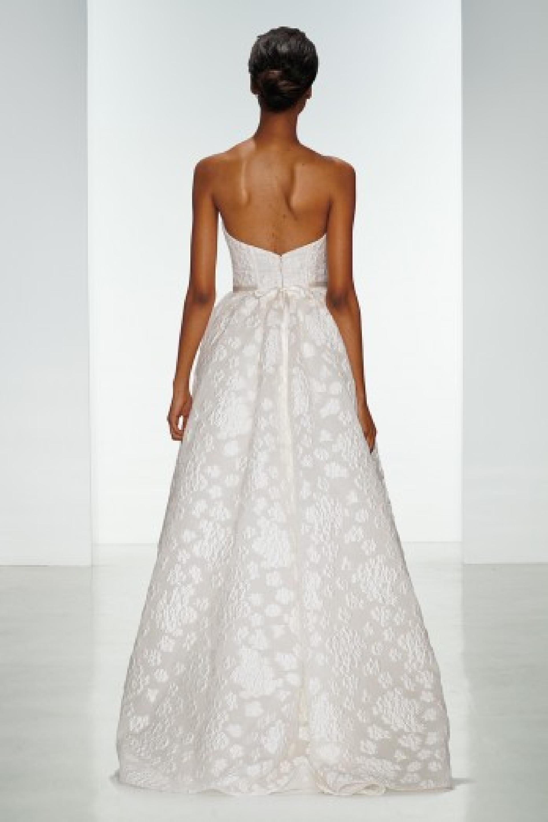 Modern Wedding Dress 2015 amsale wedding dress ingrid back - Modern Wedding Dress 2015