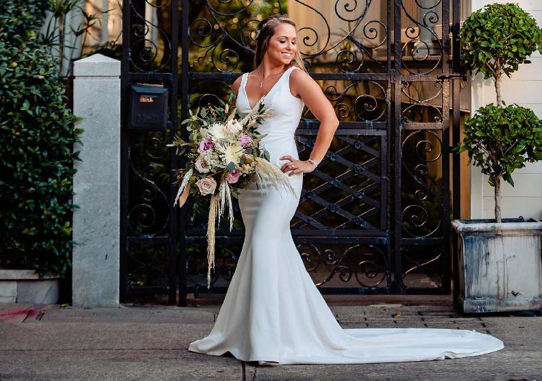 White Pure Couture Custom Wedding Dress