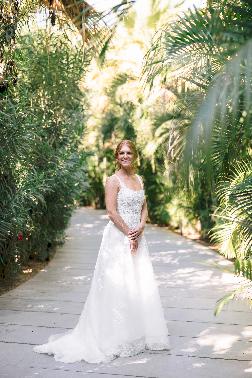 Anne Barge Wedding Gown Photo by Talia Lopez Photography