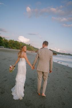 Keaton wearing Anne Barge Wedding Dress